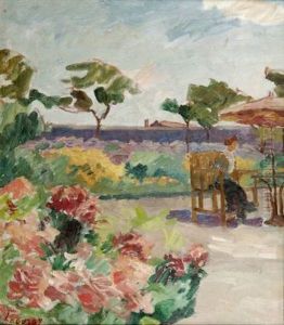 Paysage Fleuri by Abel Louis Alphonse Lauvray
