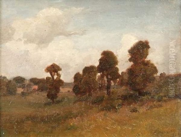 Les Arbres Pres D'un Hameau - view 1