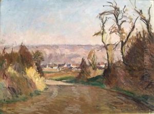 Environs De Vetheuil by Abel Louis Alphonse Lauvray