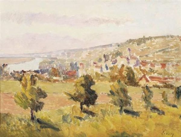 Vue De Vetheuil - view 1