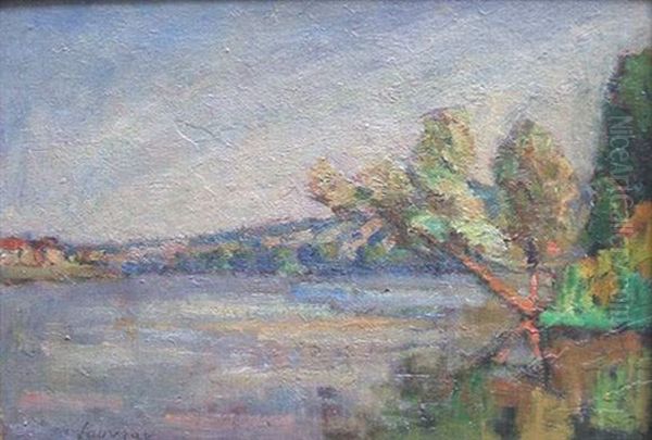 La Seine Entre Lavacourt Et Vetheuil - view 1