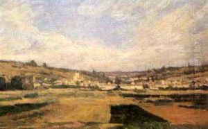 Vue Generale De Vetheuil by Abel Louis Alphonse Lauvray