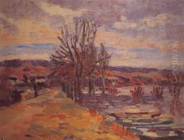 La Seine A La Roche Guyon - view 1