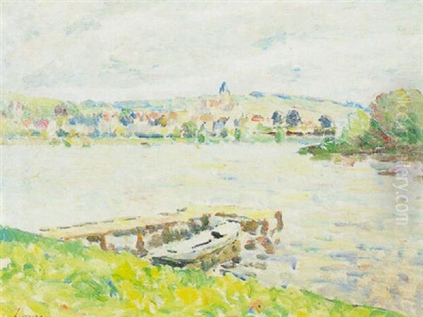 La Seine A Vetheuil - view 1