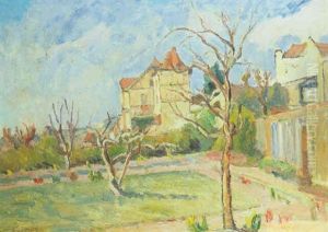 Paysage Devant Son Atelier