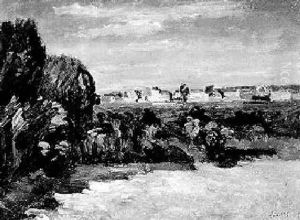 Lavacourt, Vu De Vetheuil by Abel Louis Alphonse Lauvray