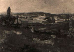 Le Val De Benediction, Avignon by Abel Louis Alphonse Lauvray