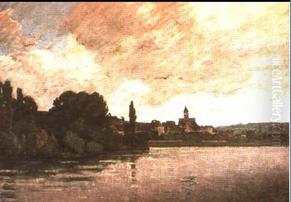 La Seine A Vetheuil - view 1