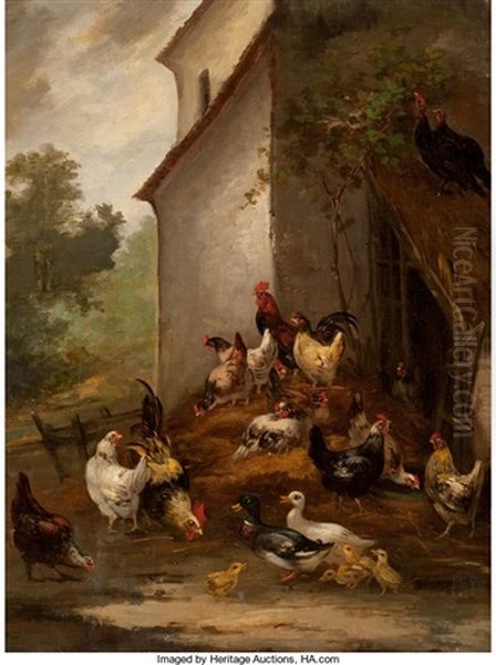 Barnyard Scene - view 1