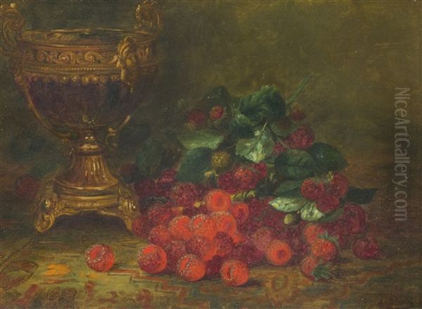 Still Life With Raspberries And Chalice - view 1