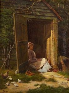 An Afternoon Rest by August Laux