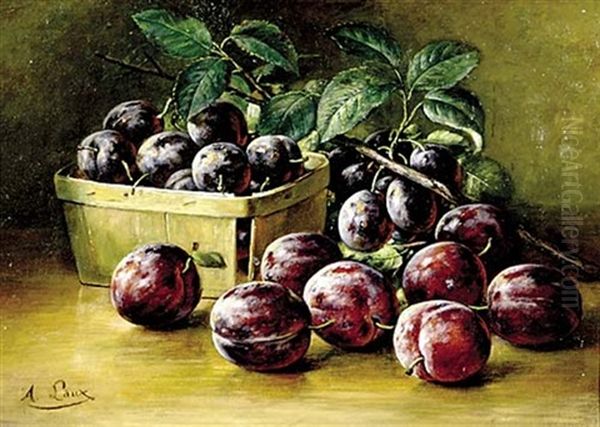 Plums In A Basket - view 1