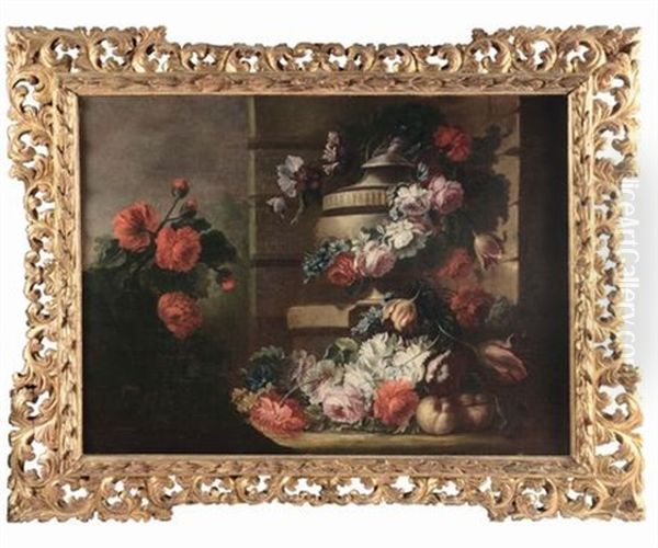 Nature Morte Con Fiori (pair) - view 1