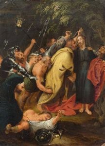 Gefangennahme Christi by Geeraert De Lavallee