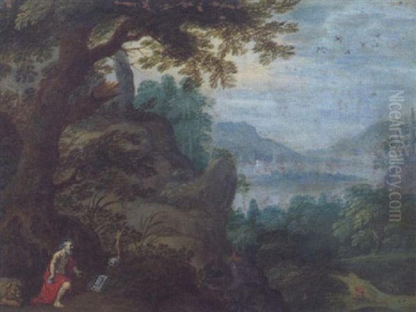 Landschaft Mit Dem Heiligen Hieronymus - view 1