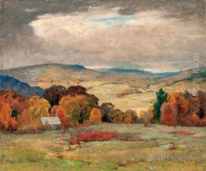 Cloud Shadows In October, Vermont by Jonas Joseph LaValley