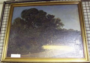 Parklandskap. by Eugene Bellange
