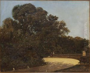 Parklandskap by Eugene Bellange