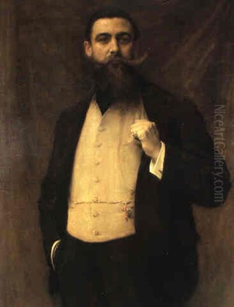 Portrait De Albert Lavergne, Frere De L'artiste - view 1