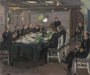 The Fore Cabin, H.m.s. Queen Elizabeth 16th November 1918 The Fore Cabin, H.m.s. Queen Elizabeth 16th November 1918