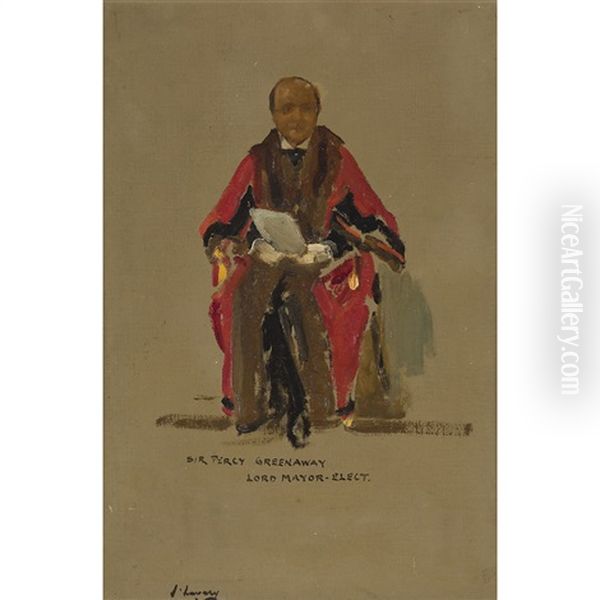 Sir Percy Greenaway - Lord Mayor Elect - view 1