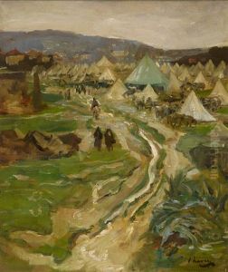 Kaid Macleans' Camp. A Wet Day
