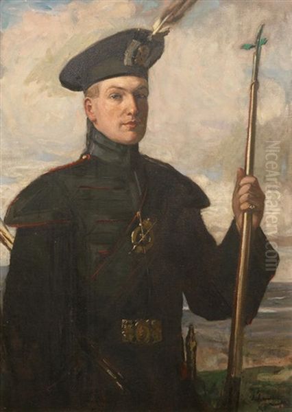 Sir Patrick Ford In The Uniform Of A Royal Archer - view 1