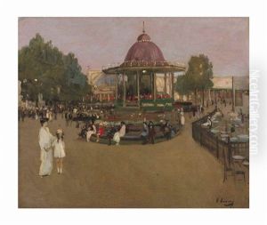 Twilight, Earl's Court by John Lavery