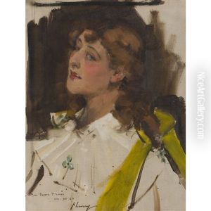 Study Of Esther Mclaren by John Lavery