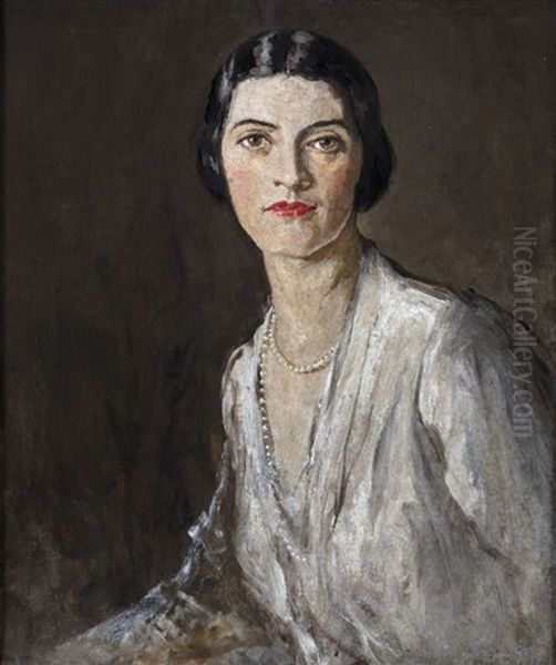 Portrait Of Katherine Fitzgerald, The Artist's Secretary - view 1