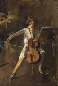 The Cello Player by John Lavery