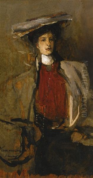 Portrait De Femme Au Chapeau - view 1