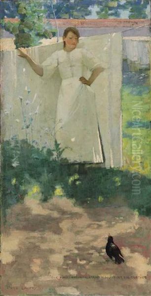 The Maid Was In The Garden Hanging Out The Clothes - view 1