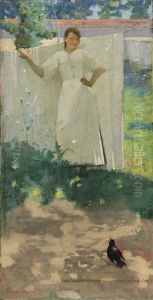 The Maid Was In The Garden Hanging Out The Clothes
