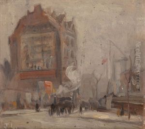 London Street Scene by John Lavery