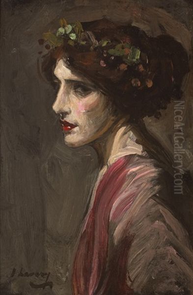 Portrait Of A Lady Thought To Be Mrs Ralph Peto - view 1