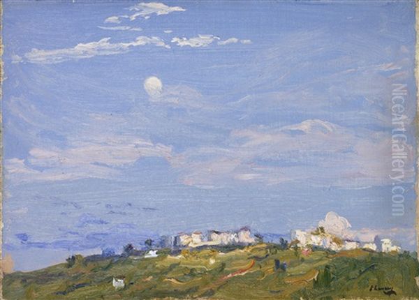Moonrise, Tangier - view 1