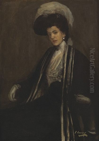 Portrait Of A Lady (margrit Hollrigl?) - view 1