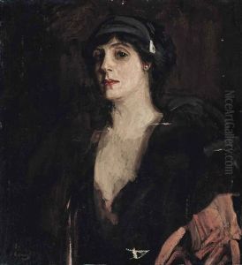 Mrs Patrick Campbell by John Lavery