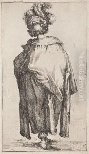Melchior, Roi De Nubie. by Jacques Bellange