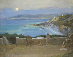 The Rising Moon, Tangier by John Lavery