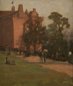 Bishops Palace, Glasgow by John Lavery