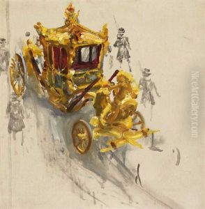 The Coronation Coach (study For Piccadilly) The Coronation Coach (study For Piccadilly)