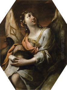 Allegorie De L'astronomie, Uranie by Jacques Bellange