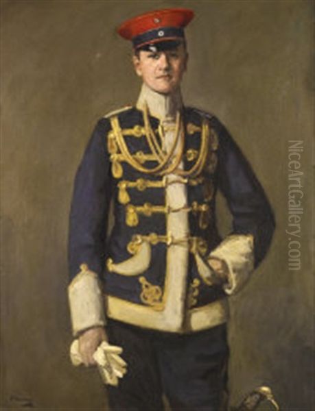 Der Kleine Lieutenant: Portrait Of Hans Herwarth Von Bittenfeld - view 1