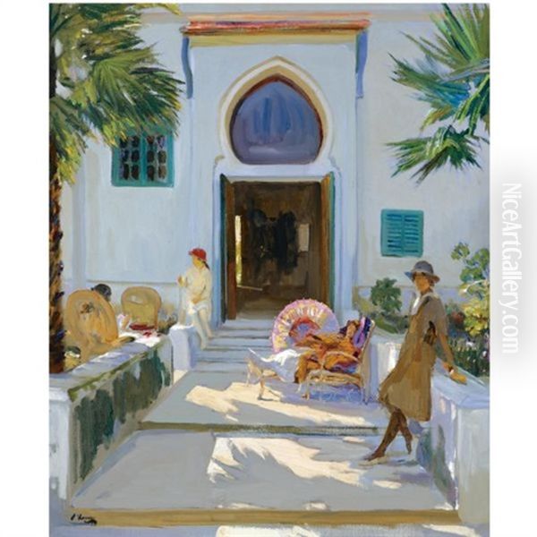 My Studio Door, Tangier - view 1