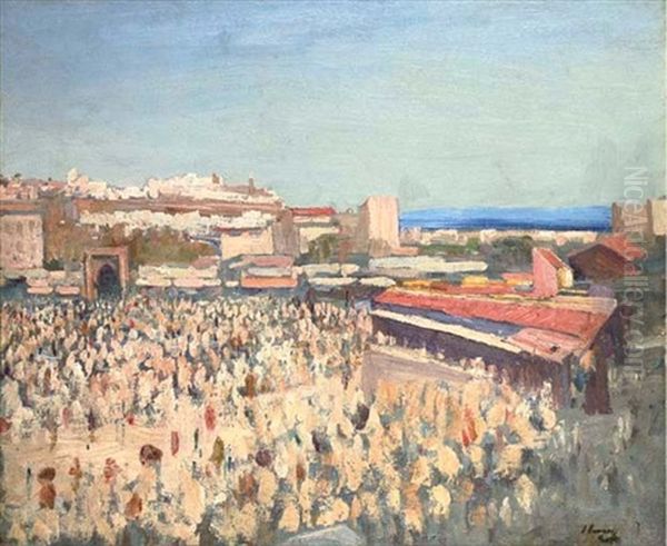 The Market Place, Tangier - view 1