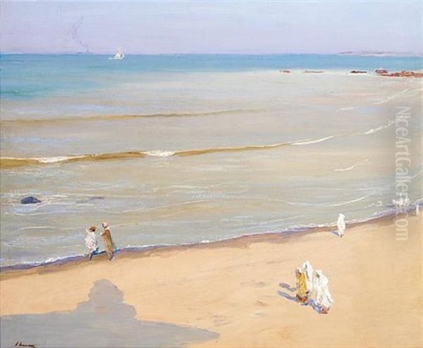 Morning After Storm, The Beach, Tangier - view 1