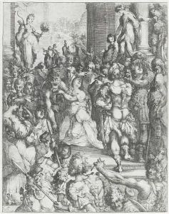 The Martyrdom Of Saint Lucy