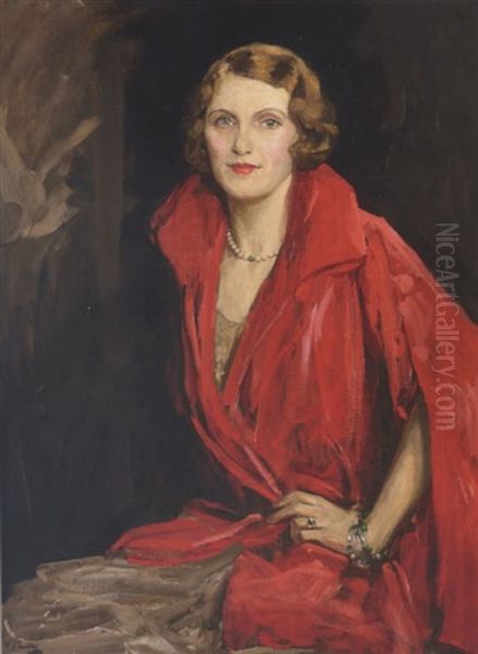 Portrait Of Mrs. James V. Rank - view 1